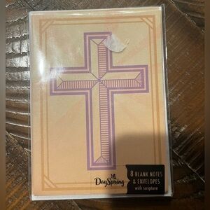Set of 8 Cross Cards- New in Package